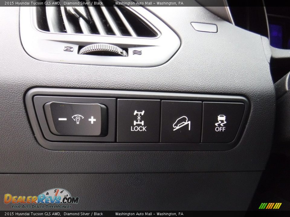 2015 Hyundai Tucson GLS AWD Diamond Silver / Black Photo #16