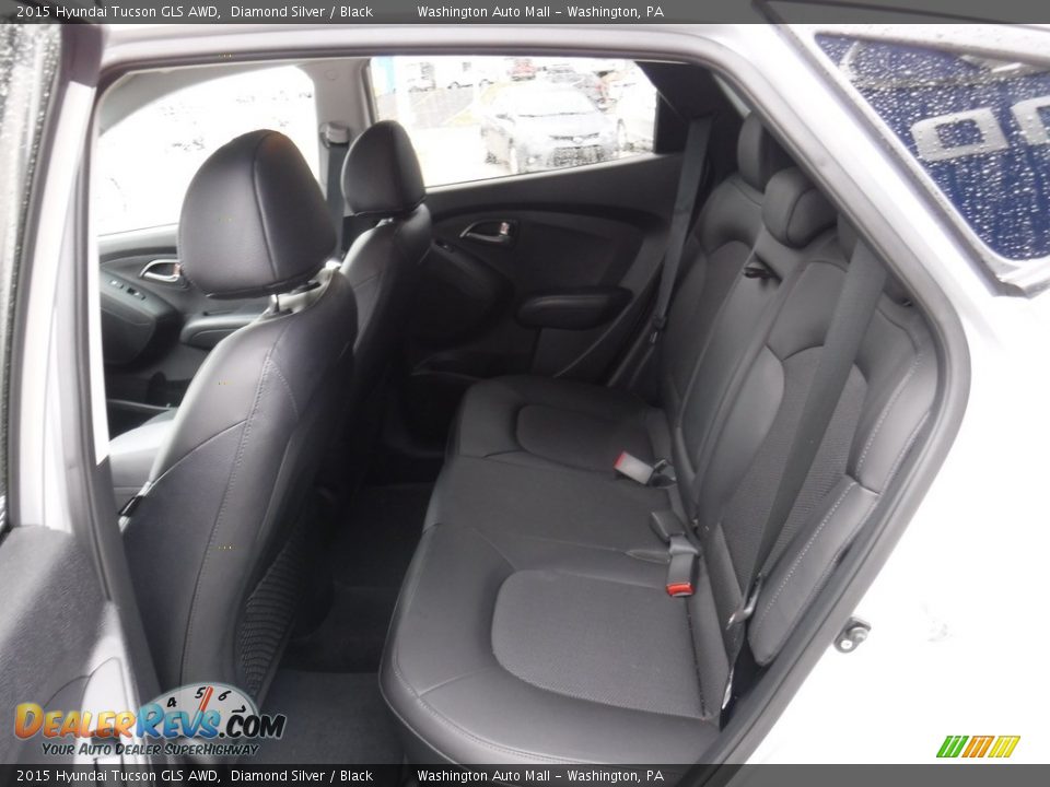 2015 Hyundai Tucson GLS AWD Diamond Silver / Black Photo #21