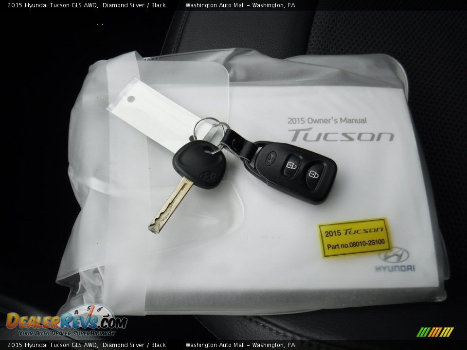 2015 Hyundai Tucson GLS AWD Diamond Silver / Black Photo #23