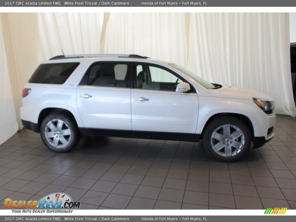 2017 GMC Acadia Limited FWD White Frost Tricoat / Dark Cashmere Photo #3