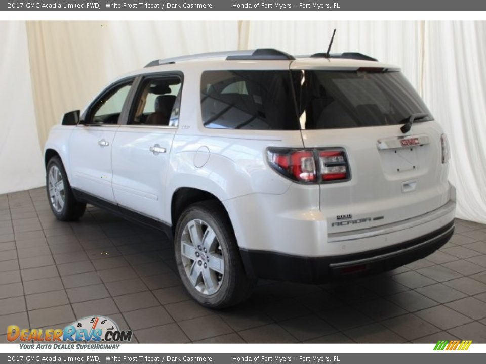 2017 GMC Acadia Limited FWD White Frost Tricoat / Dark Cashmere Photo #9