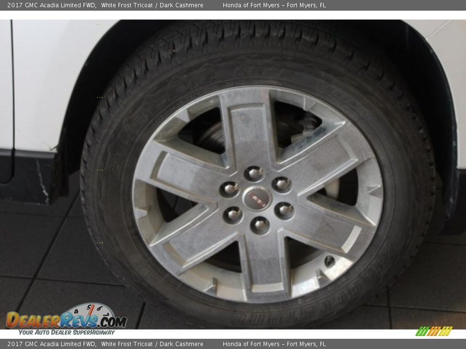 2017 GMC Acadia Limited FWD White Frost Tricoat / Dark Cashmere Photo #11