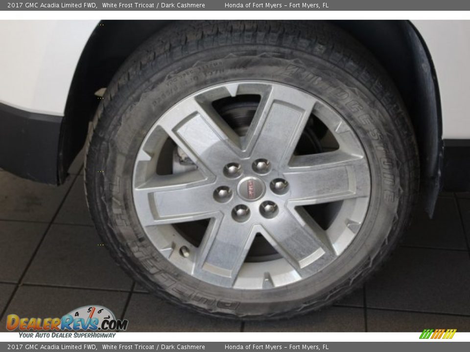 2017 GMC Acadia Limited FWD White Frost Tricoat / Dark Cashmere Photo #12