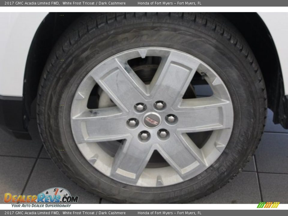 2017 GMC Acadia Limited FWD White Frost Tricoat / Dark Cashmere Photo #13