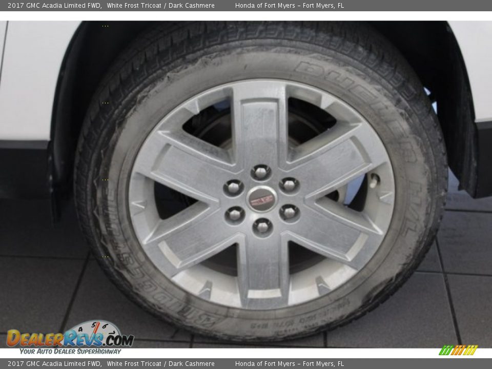 2017 GMC Acadia Limited FWD White Frost Tricoat / Dark Cashmere Photo #14