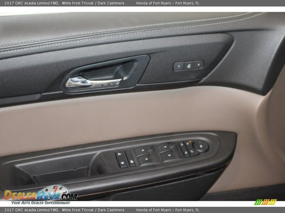 2017 GMC Acadia Limited FWD White Frost Tricoat / Dark Cashmere Photo #15