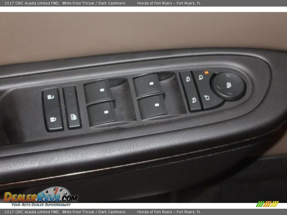 2017 GMC Acadia Limited FWD White Frost Tricoat / Dark Cashmere Photo #17