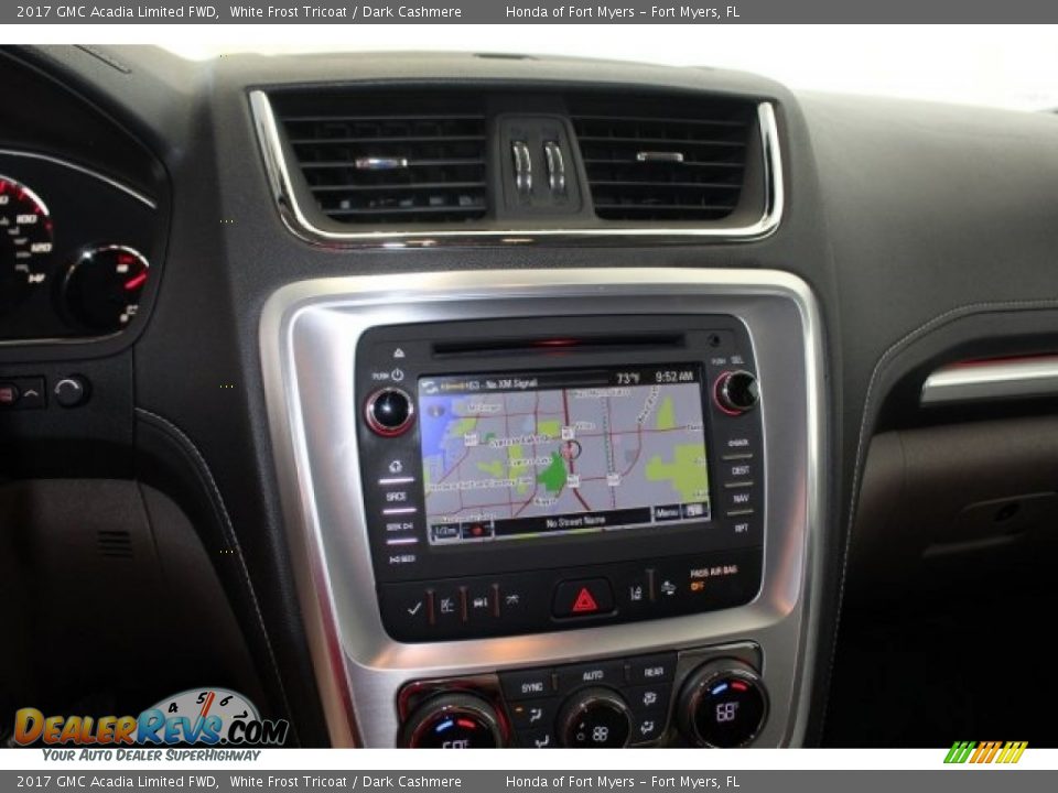 2017 GMC Acadia Limited FWD White Frost Tricoat / Dark Cashmere Photo #26