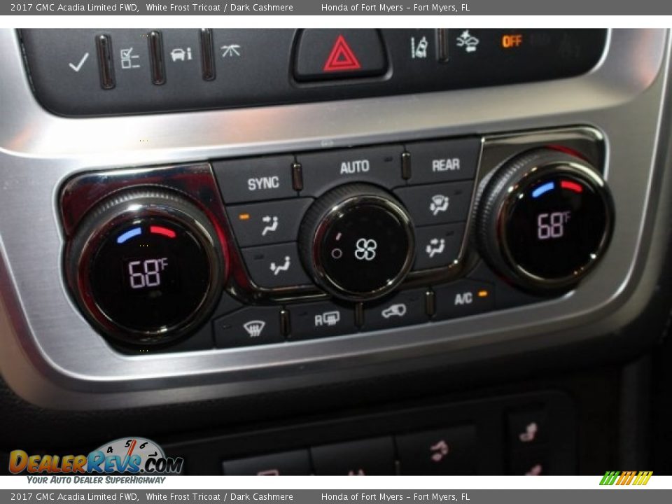 2017 GMC Acadia Limited FWD White Frost Tricoat / Dark Cashmere Photo #30