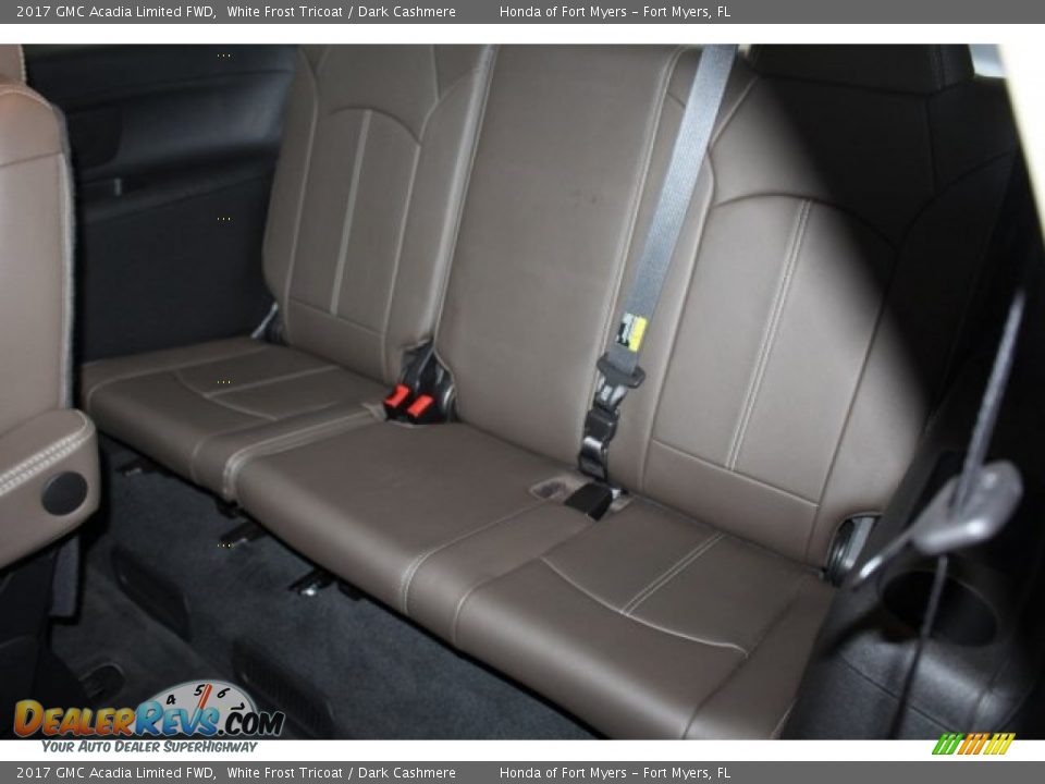 2017 GMC Acadia Limited FWD White Frost Tricoat / Dark Cashmere Photo #35