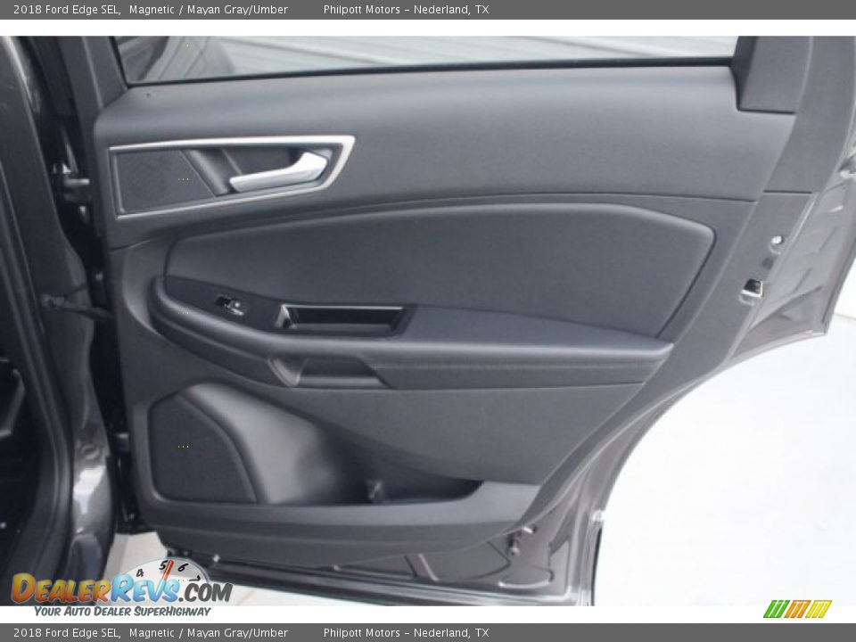 2018 Ford Edge SEL Magnetic / Mayan Gray/Umber Photo #31