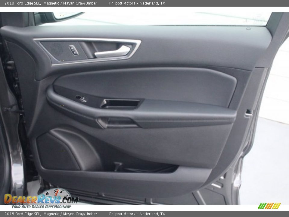 2018 Ford Edge SEL Magnetic / Mayan Gray/Umber Photo #33