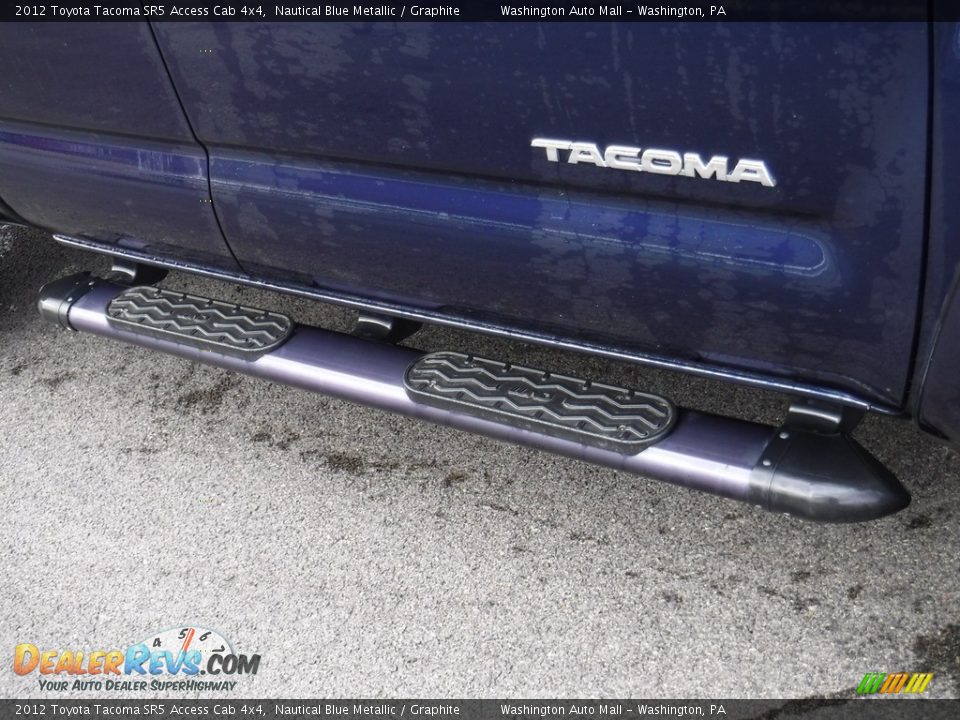 2012 Toyota Tacoma SR5 Access Cab 4x4 Nautical Blue Metallic / Graphite Photo #3