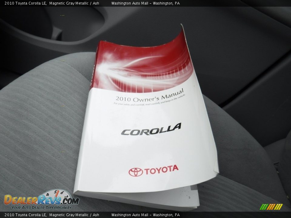 2010 Toyota Corolla LE Magnetic Gray Metallic / Ash Photo #18