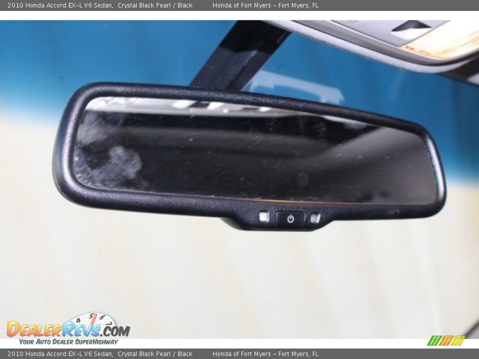 2010 Honda Accord EX-L V6 Sedan Crystal Black Pearl / Black Photo #30