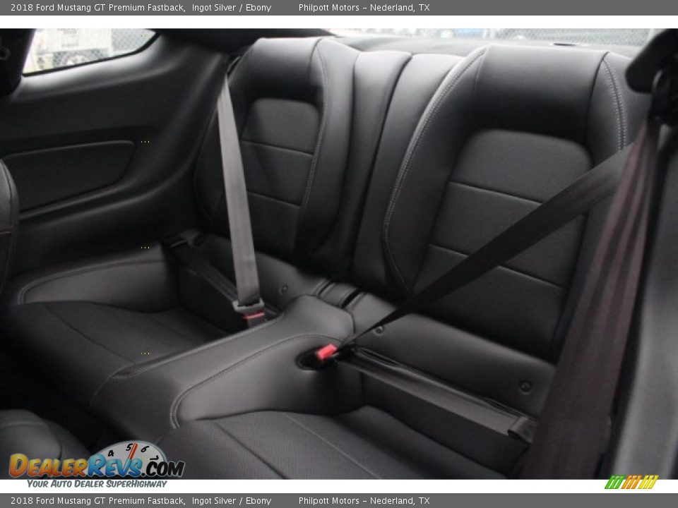 2018 Ford Mustang GT Premium Fastback Ingot Silver / Ebony Photo #16