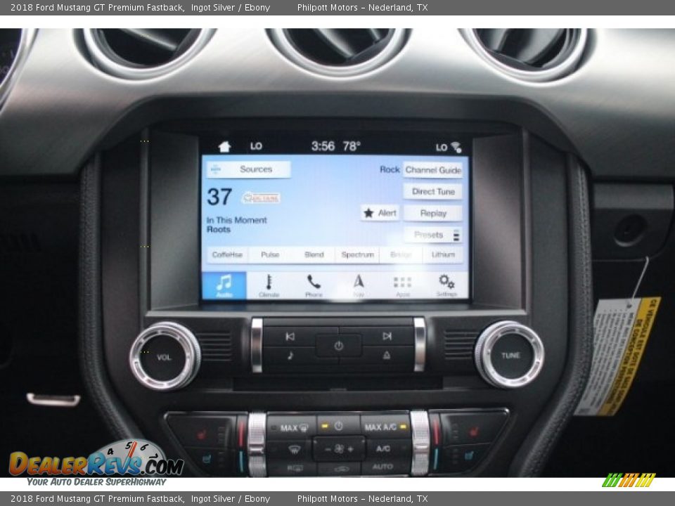 2018 Ford Mustang GT Premium Fastback Ingot Silver / Ebony Photo #19