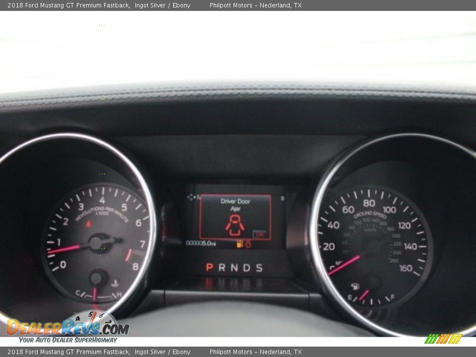 2018 Ford Mustang GT Premium Fastback Ingot Silver / Ebony Photo #24