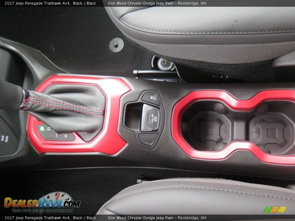 2017 Jeep Renegade Trailhawk 4x4 Black / Black Photo #18