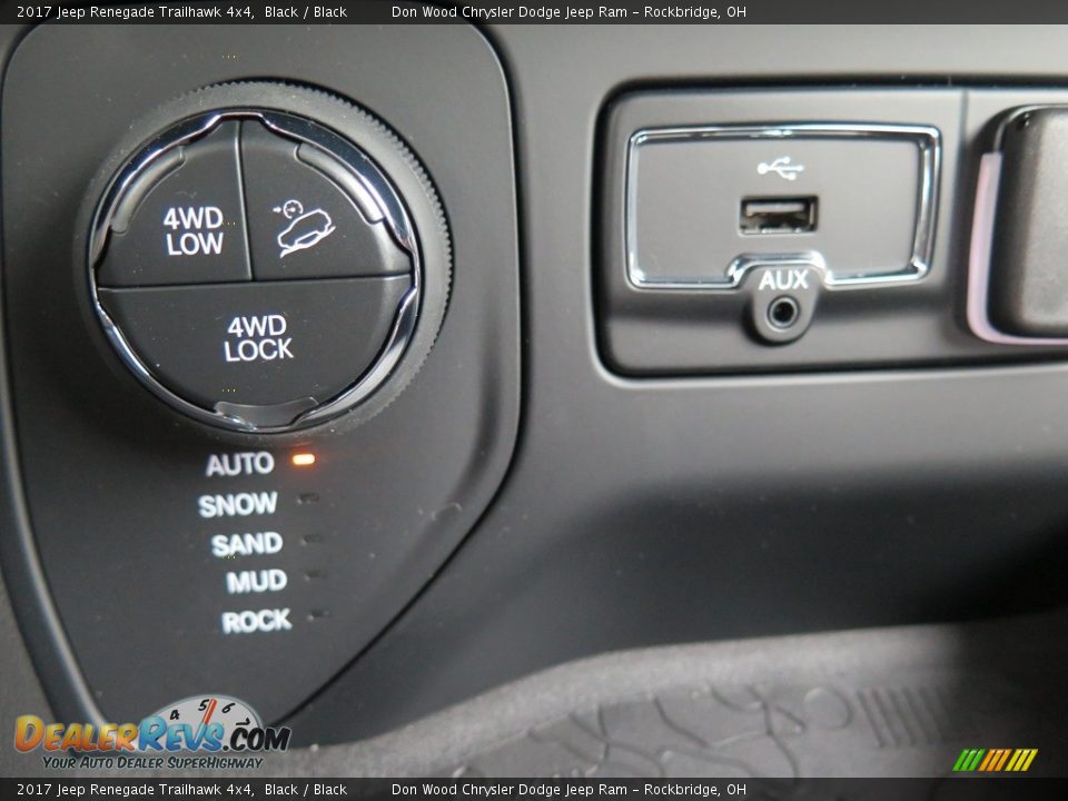 2017 Jeep Renegade Trailhawk 4x4 Black / Black Photo #30