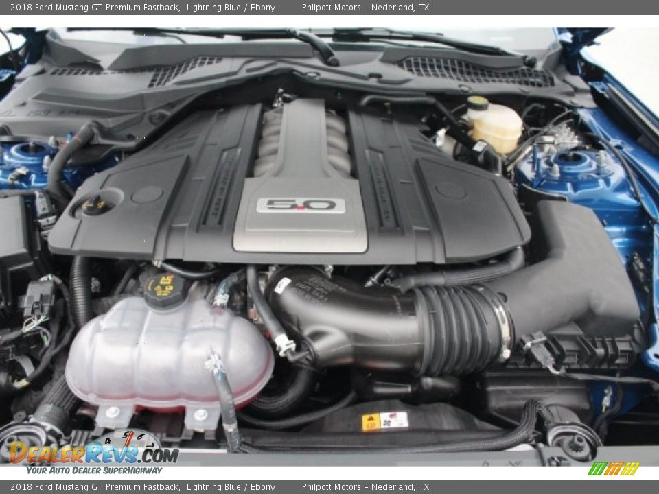2018 Ford Mustang GT Premium Fastback 5.0 Liter DOHC 32-Valve Ti-VCT V8 Engine Photo #32