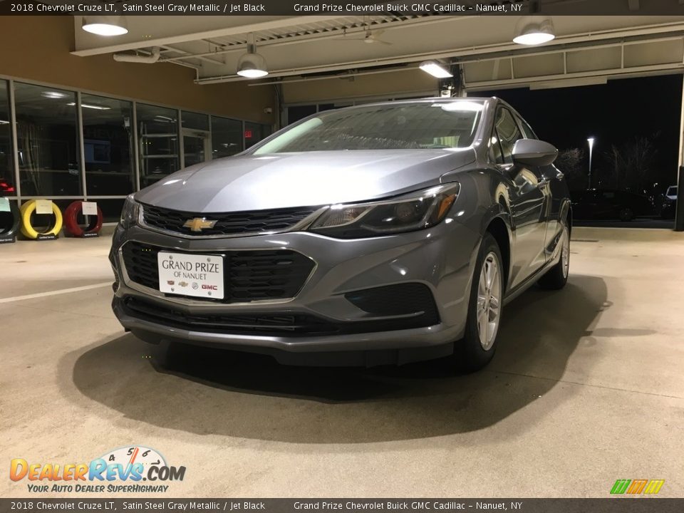 2018 Chevrolet Cruze LT Satin Steel Gray Metallic / Jet Black Photo #1