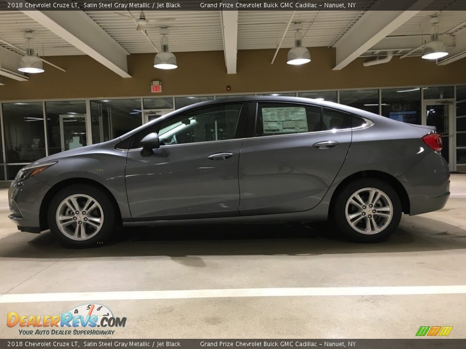 2018 Chevrolet Cruze LT Satin Steel Gray Metallic / Jet Black Photo #2