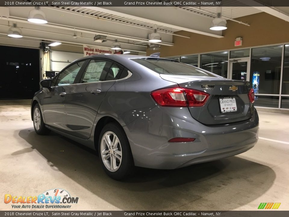 2018 Chevrolet Cruze LT Satin Steel Gray Metallic / Jet Black Photo #3