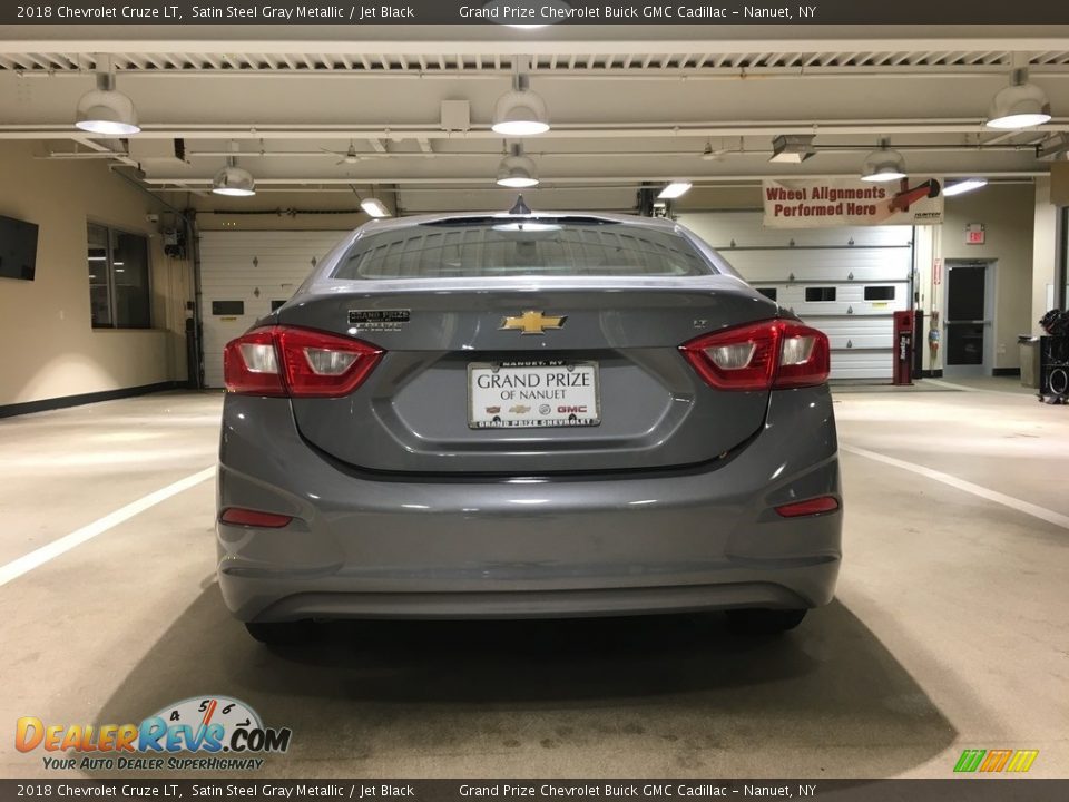 2018 Chevrolet Cruze LT Satin Steel Gray Metallic / Jet Black Photo #4