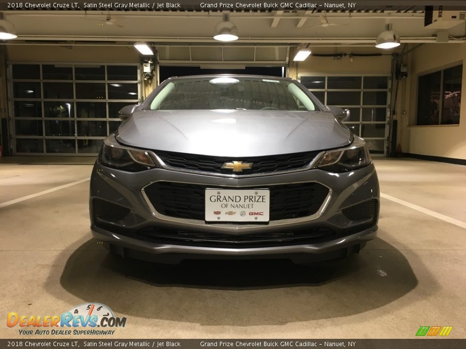 2018 Chevrolet Cruze LT Satin Steel Gray Metallic / Jet Black Photo #8