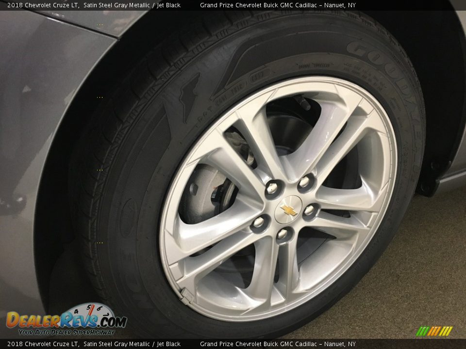 2018 Chevrolet Cruze LT Satin Steel Gray Metallic / Jet Black Photo #10