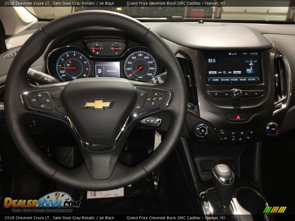 2018 Chevrolet Cruze LT Satin Steel Gray Metallic / Jet Black Photo #13
