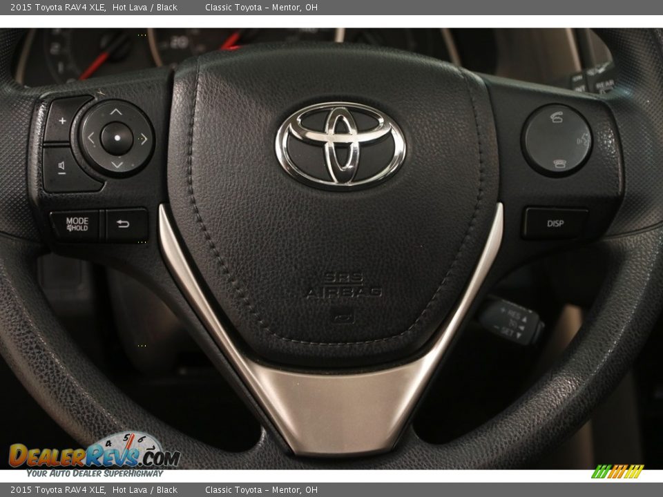 2015 Toyota RAV4 XLE Hot Lava / Black Photo #6