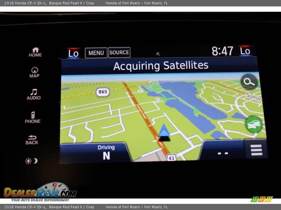 2018 Honda CR-V EX-L Basque Red Pearl II / Gray Photo #19