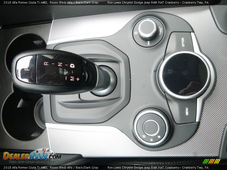 2018 Alfa Romeo Giulia Ti AWD Rosso (Red) Alfa / Black/Dark Gray Photo #29