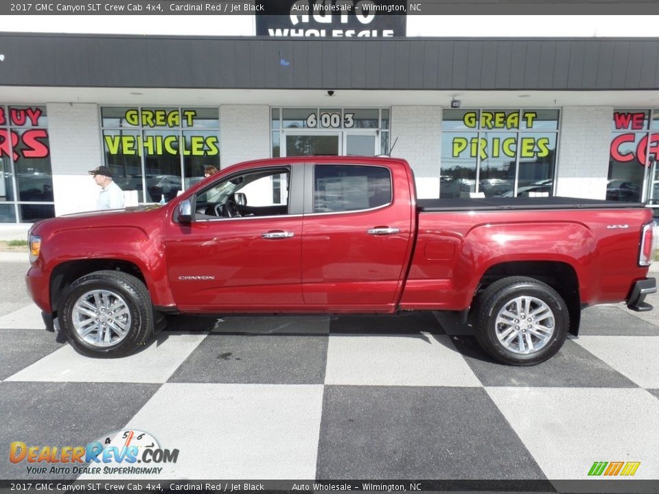 2017 GMC Canyon SLT Crew Cab 4x4 Cardinal Red / Jet Black Photo #1