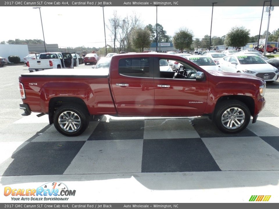 2017 GMC Canyon SLT Crew Cab 4x4 Cardinal Red / Jet Black Photo #3