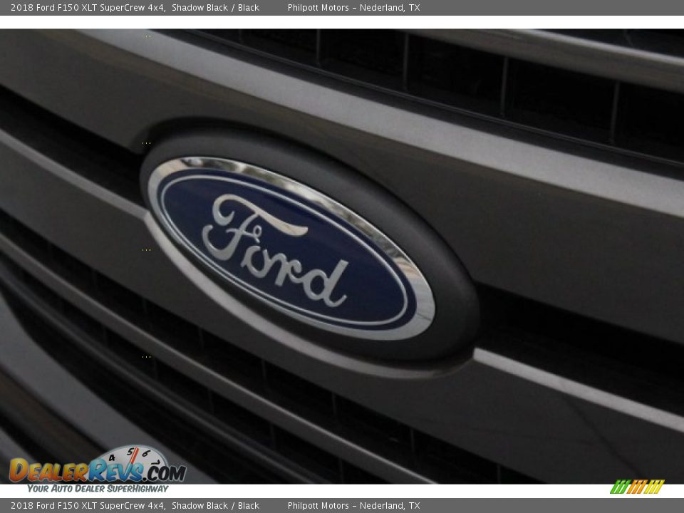 2018 Ford F150 XLT SuperCrew 4x4 Shadow Black / Black Photo #4