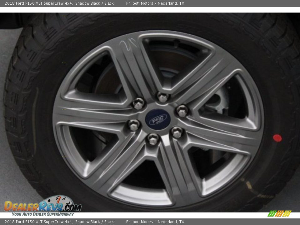 2018 Ford F150 XLT SuperCrew 4x4 Shadow Black / Black Photo #5