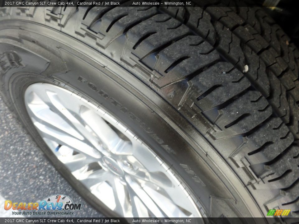 2017 GMC Canyon SLT Crew Cab 4x4 Cardinal Red / Jet Black Photo #8