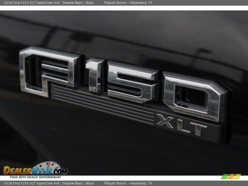 2018 Ford F150 XLT SuperCrew 4x4 Shadow Black / Black Photo #7