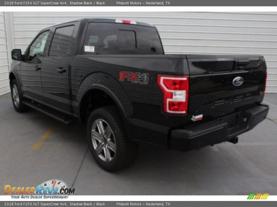 2018 Ford F150 XLT SuperCrew 4x4 Shadow Black / Black Photo #8