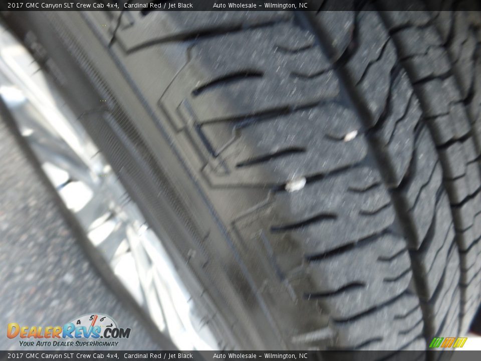 2017 GMC Canyon SLT Crew Cab 4x4 Cardinal Red / Jet Black Photo #9