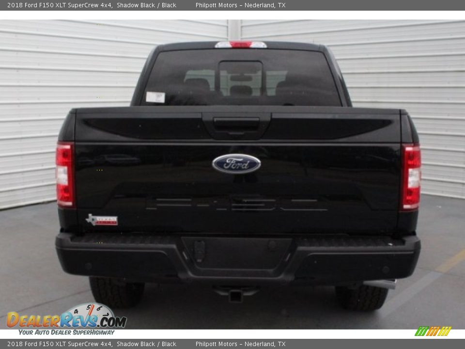 2018 Ford F150 XLT SuperCrew 4x4 Shadow Black / Black Photo #9