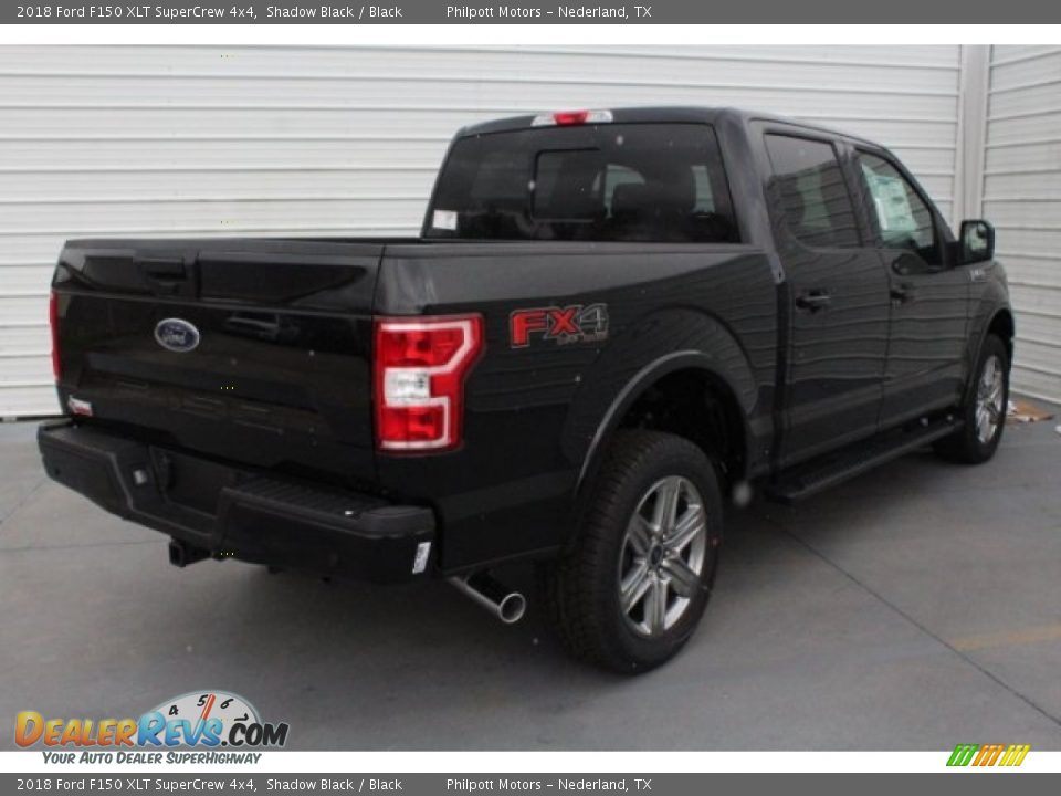 2018 Ford F150 XLT SuperCrew 4x4 Shadow Black / Black Photo #10