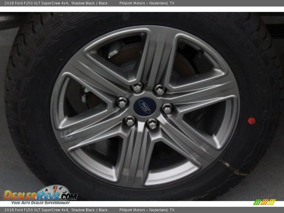 2018 Ford F150 XLT SuperCrew 4x4 Shadow Black / Black Photo #11