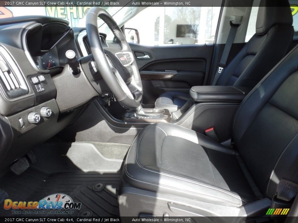 2017 GMC Canyon SLT Crew Cab 4x4 Cardinal Red / Jet Black Photo #11