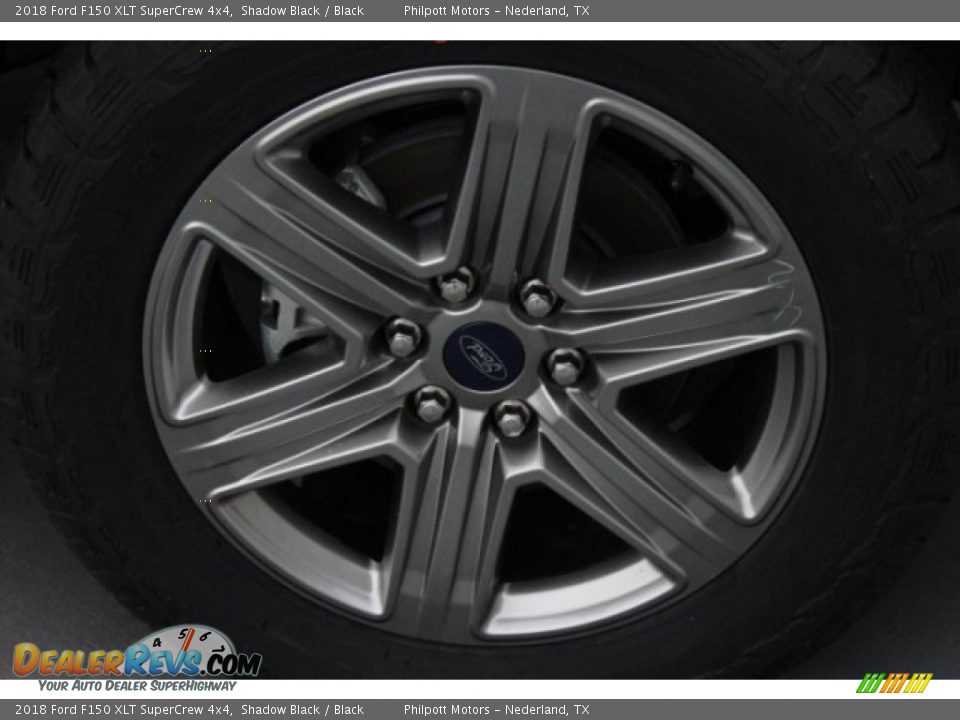 2018 Ford F150 XLT SuperCrew 4x4 Shadow Black / Black Photo #12