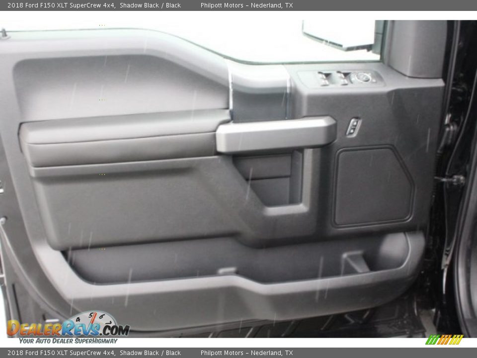 2018 Ford F150 XLT SuperCrew 4x4 Shadow Black / Black Photo #13