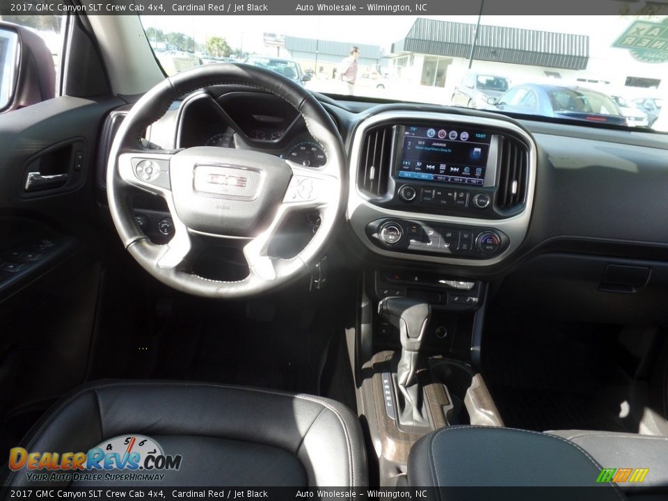 2017 GMC Canyon SLT Crew Cab 4x4 Cardinal Red / Jet Black Photo #15